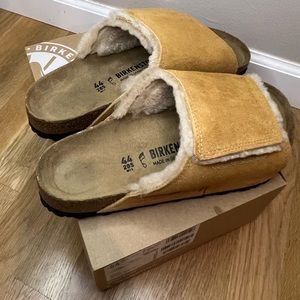 Stüssy Birkenstock Solana Shearling Slide